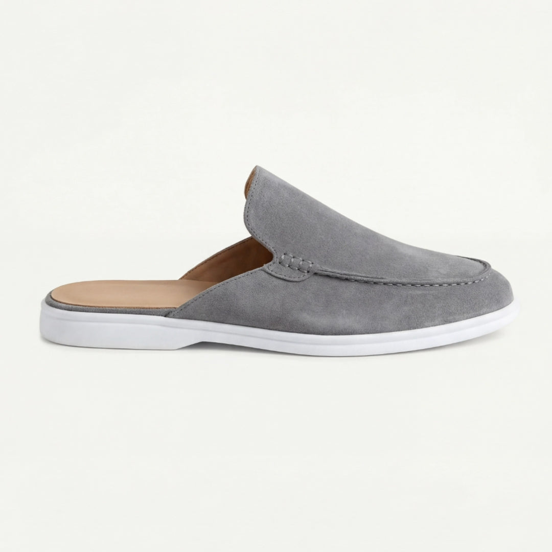 Mules homme à enfiler - Gris
