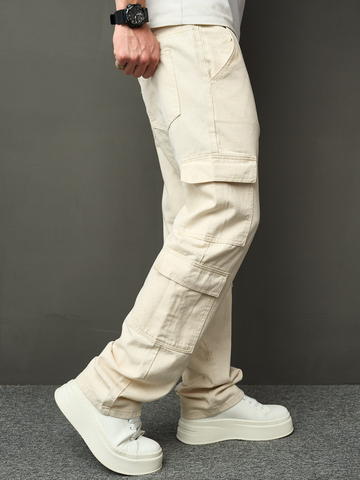 Pantalon cargo homme - image 3