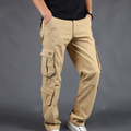 Pantalon Cargo Homme Durable et Stylé – Pantalon Décontracté Ajusté - Khaki