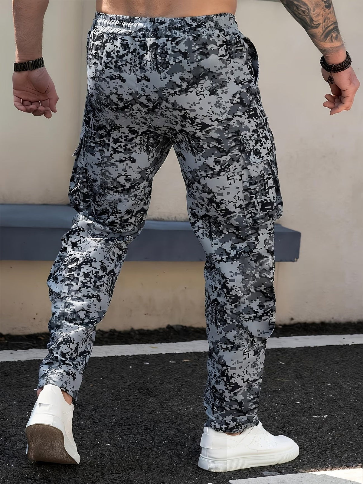 Pantalon Cargo Pixelisé pour Hommes - image 2