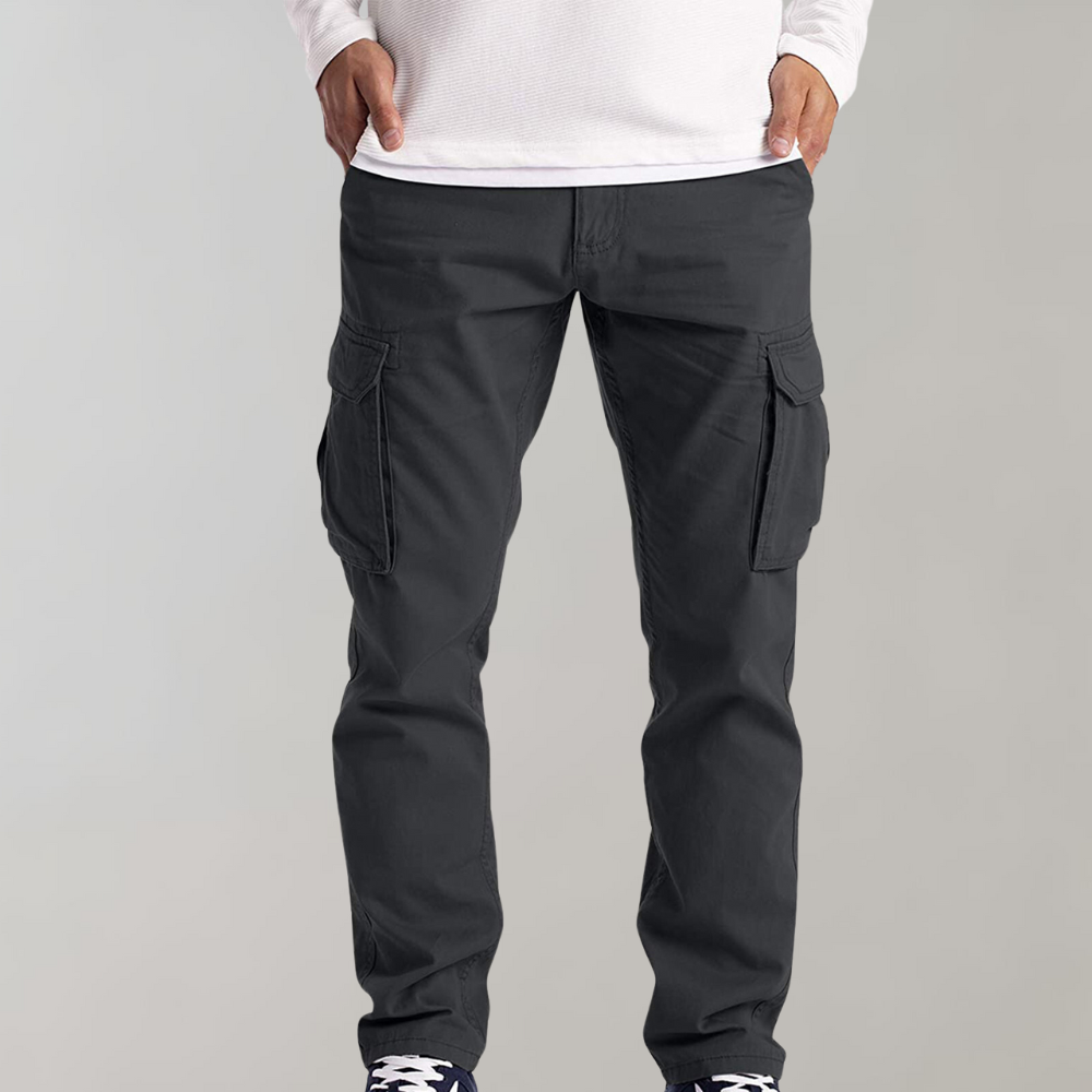 Pantalon cargo pour homme - Gris foncé
