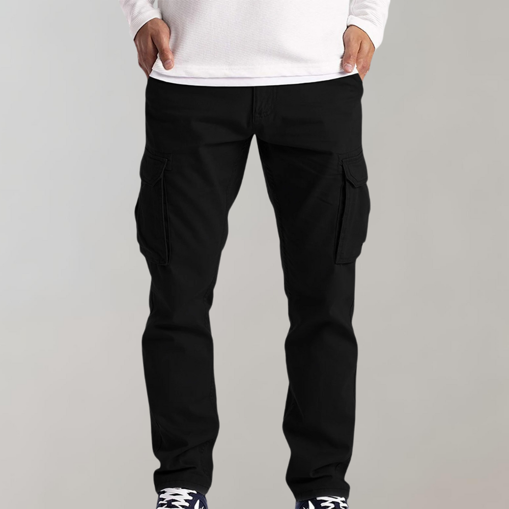 Pantalon cargo pour homme - Noir