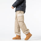 Pantalon de Ski Matelassé pour Homme – Pantalon d’Hiver Épais à Coupe Droite - image 5
