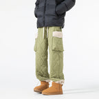Pantalon de Ski Matelassé pour Homme – Pantalon d’Hiver Épais à Coupe Droite - image 7