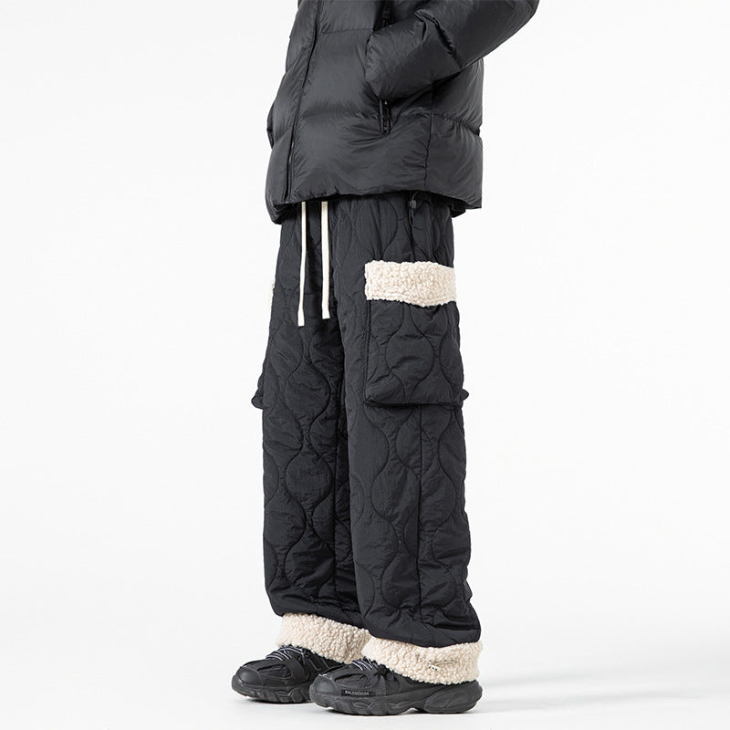 Pantalon de Ski Matelassé pour Homme – Pantalon d’Hiver Épais à Coupe Droite - image 8