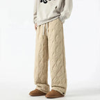 Pantalon Hiver Matelassé Homme à Coupe Ample – Pantalons Chauds et Confortables - image 8
