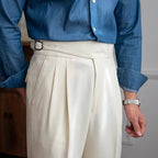 Pantalon homme à pinces - image 3