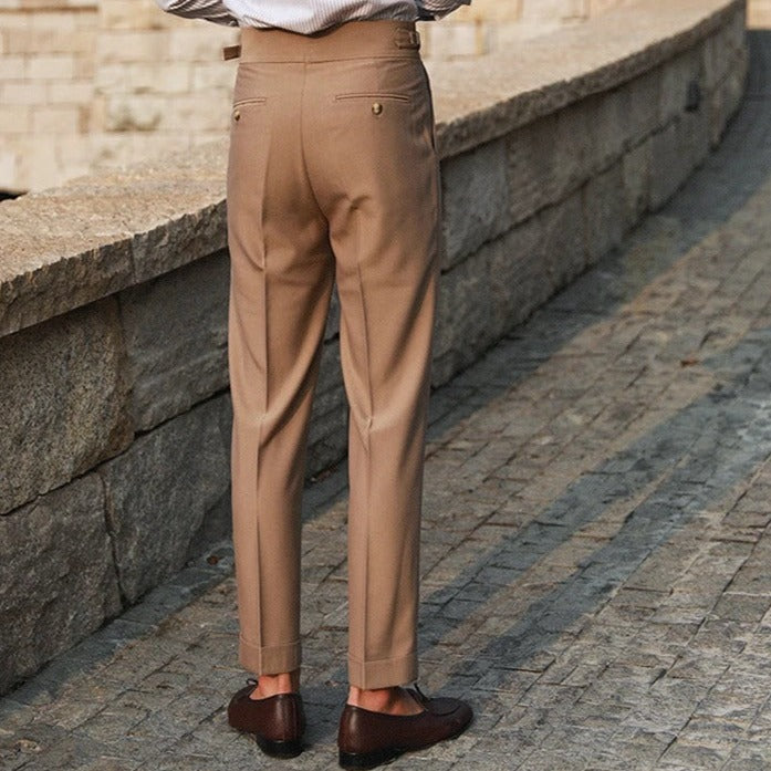 Pantalon homme à pinces - image 4