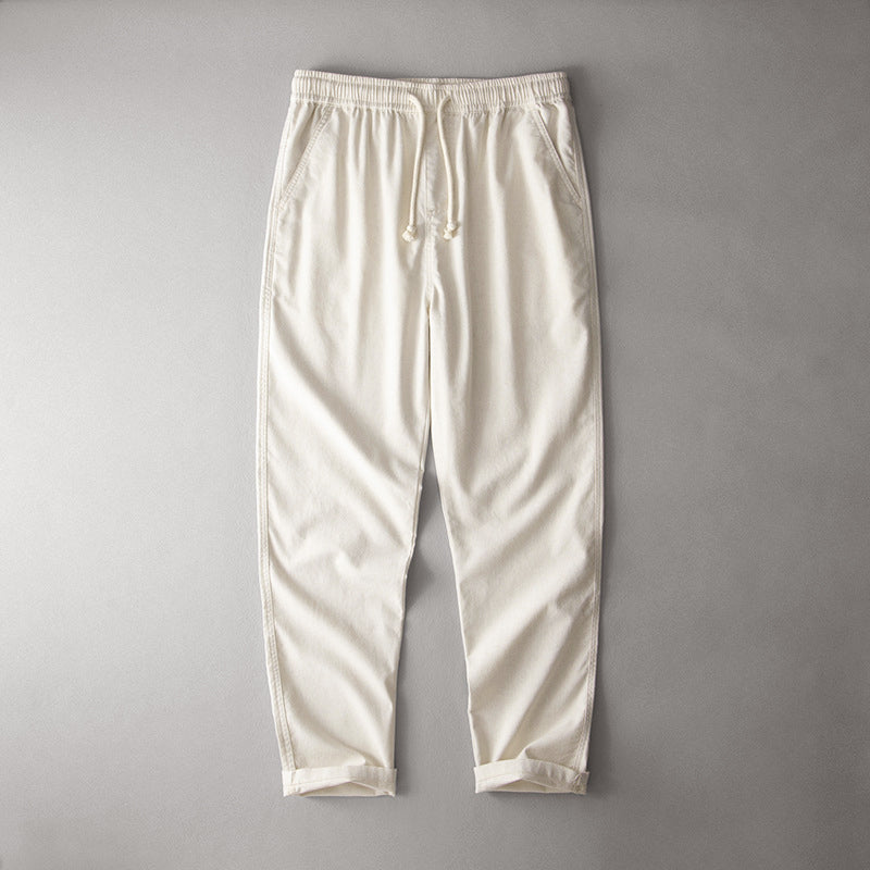 Pantalon homme à poches latérales - Kaki