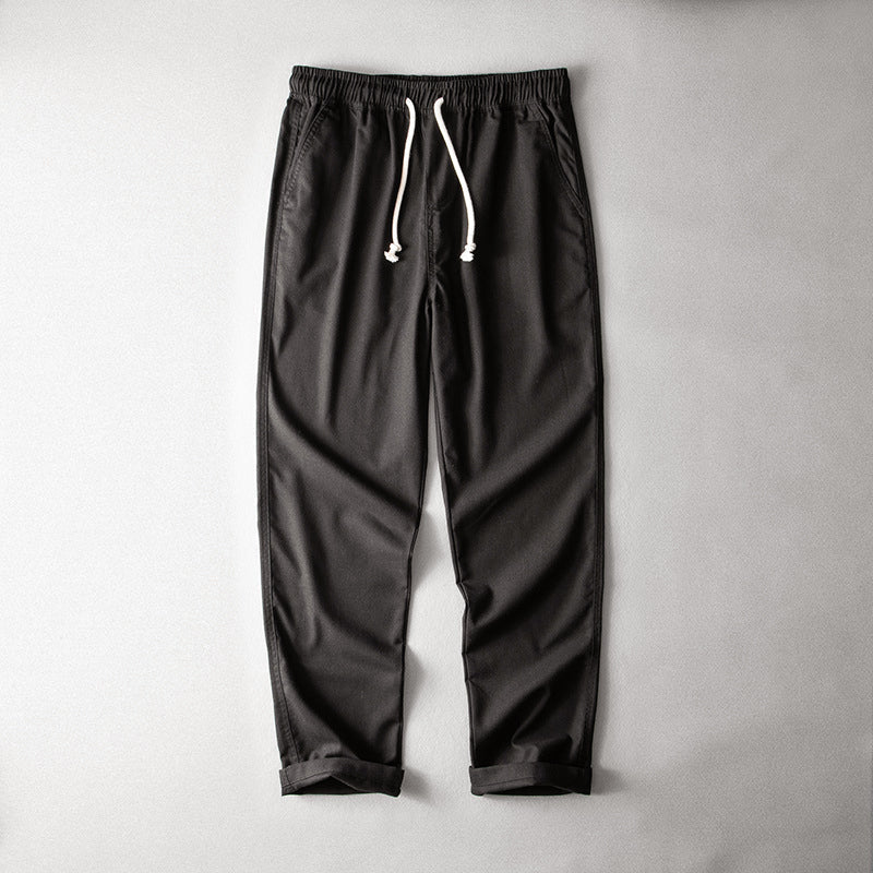 Pantalon homme à poches latérales - Noir