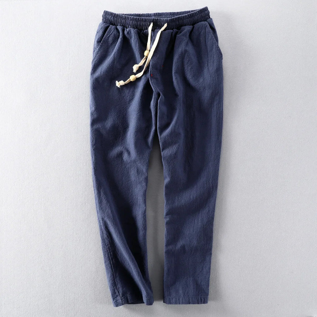 Pantalon homme bas resserré - Bleu marine