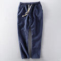 Pantalon homme bas resserré - Bleu marine