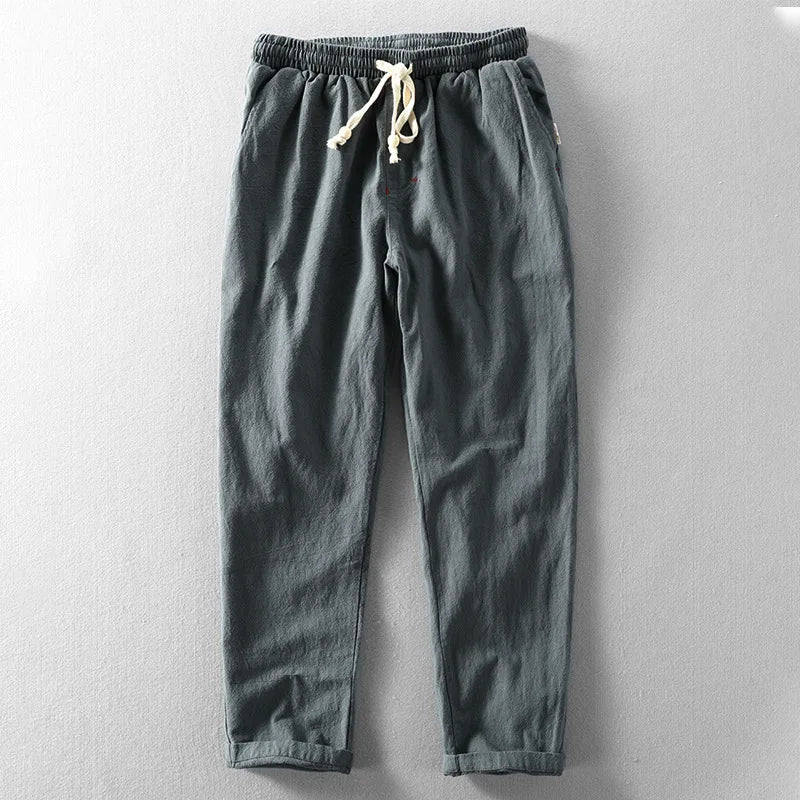 Pantalon homme bas resserré - Gris foncé