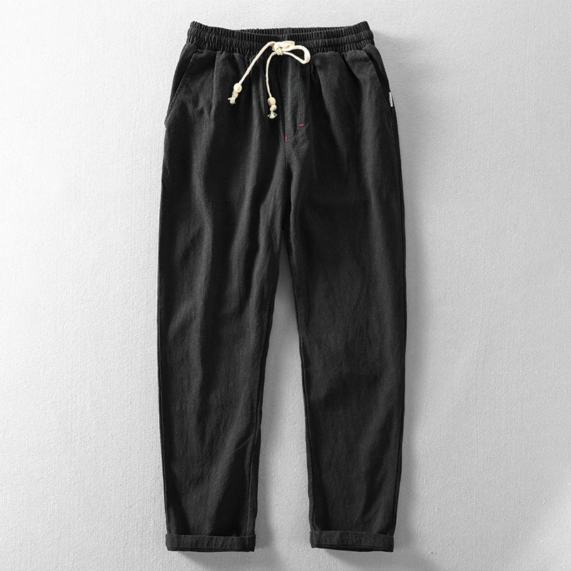 Pantalon homme bas resserré - Noir
