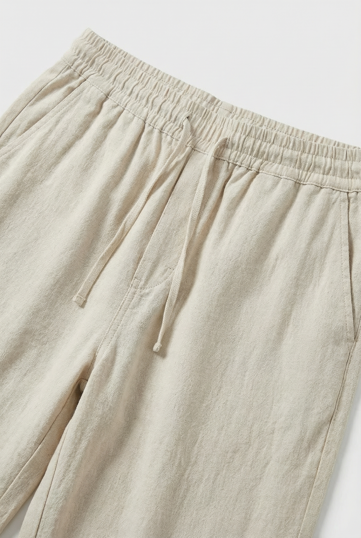 Pantalon Homme Coton-Lin – Coupe Ample Style Estival avec Poches - image 3