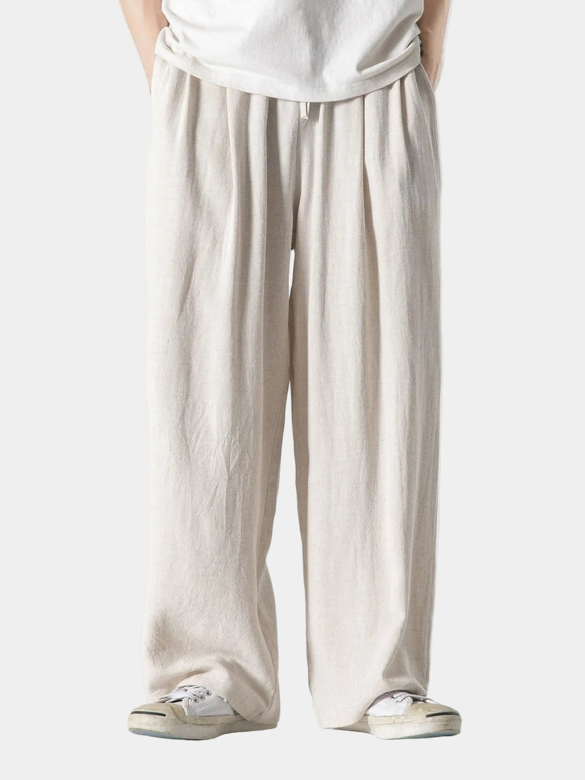 Pantalon homme coupe ample - image 6