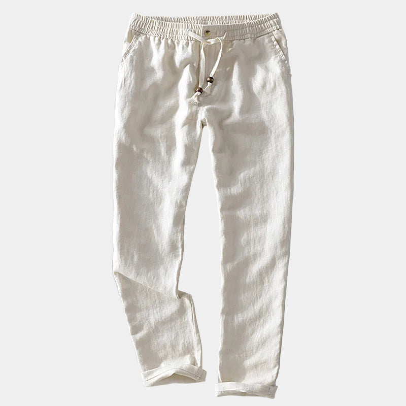 Pantalon homme coupe droite - Beige
