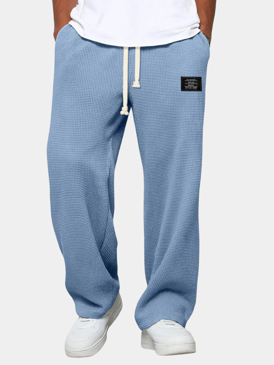 Pantalon Homme Décontracté Premium – Pantalon Confort Texture Gaufrée - image 1