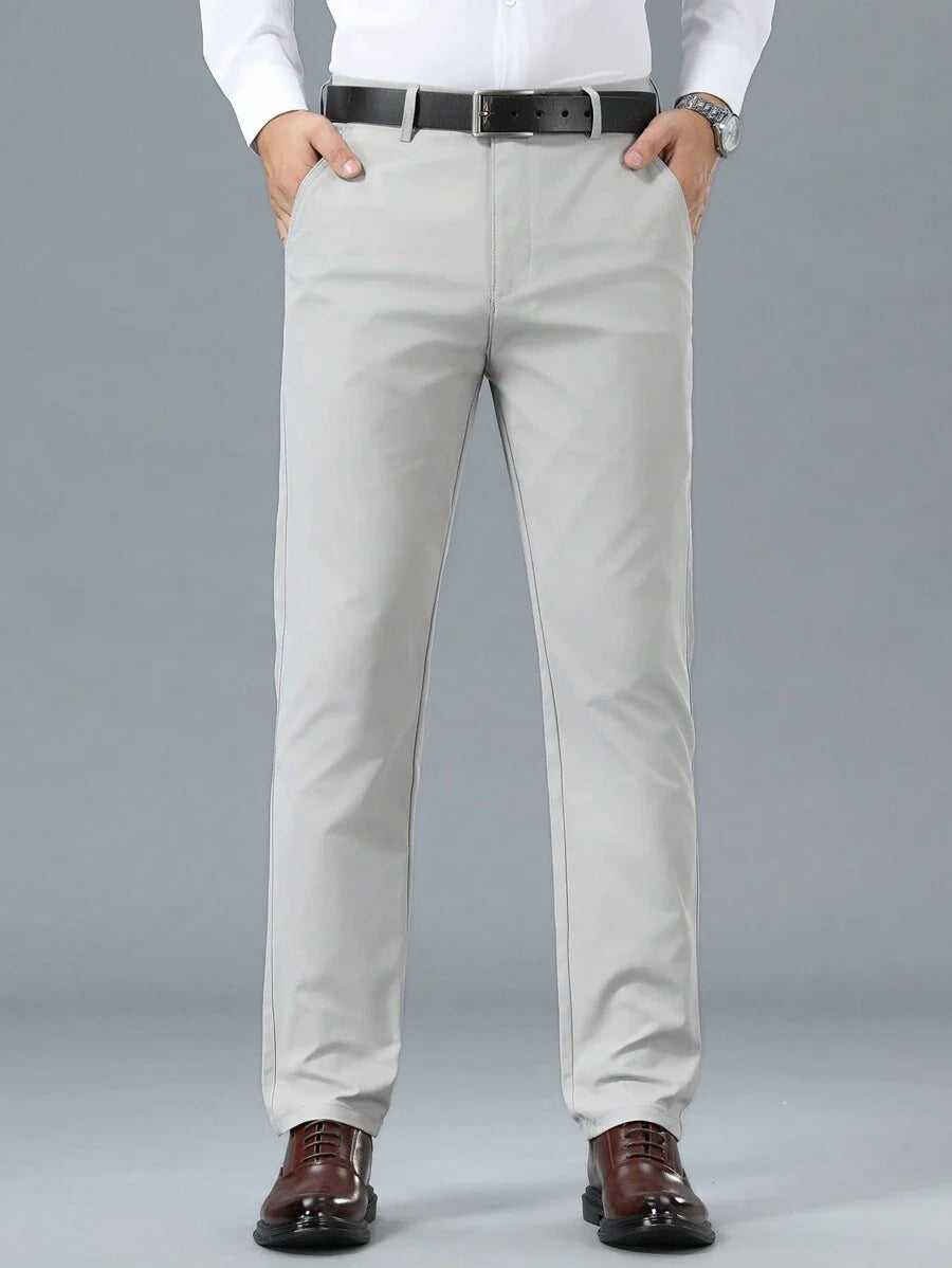 Pantalon homme droit - Gris clair