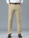 Pantalon homme droit - Kaki