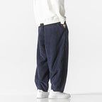 Pantalon Homme en Velours Côtelé Confortable – Taille Élastique avec Poches - image 2