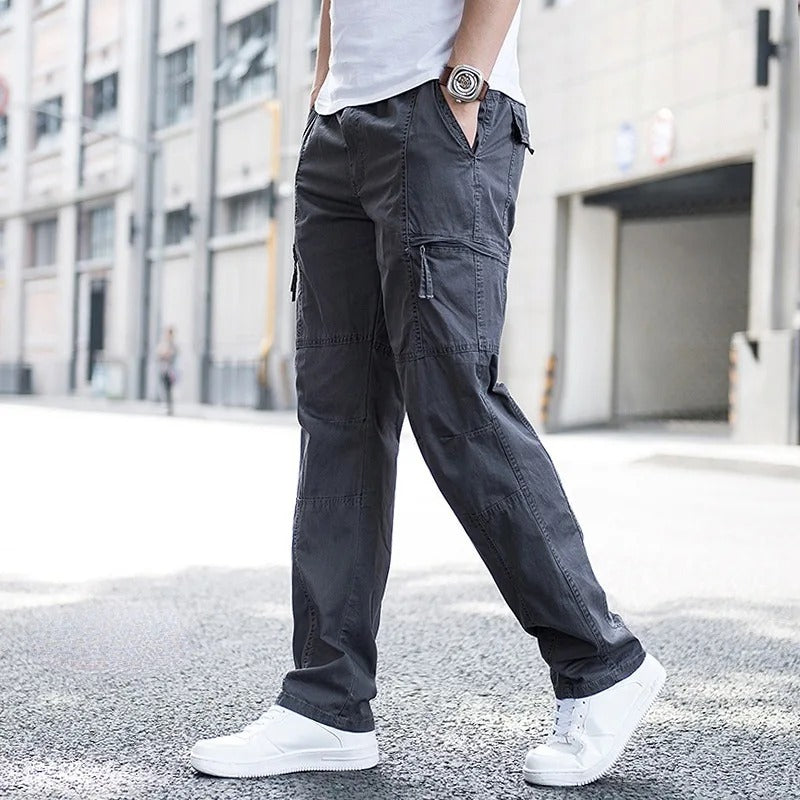 Pantalon homme poches latérales - Gris foncé