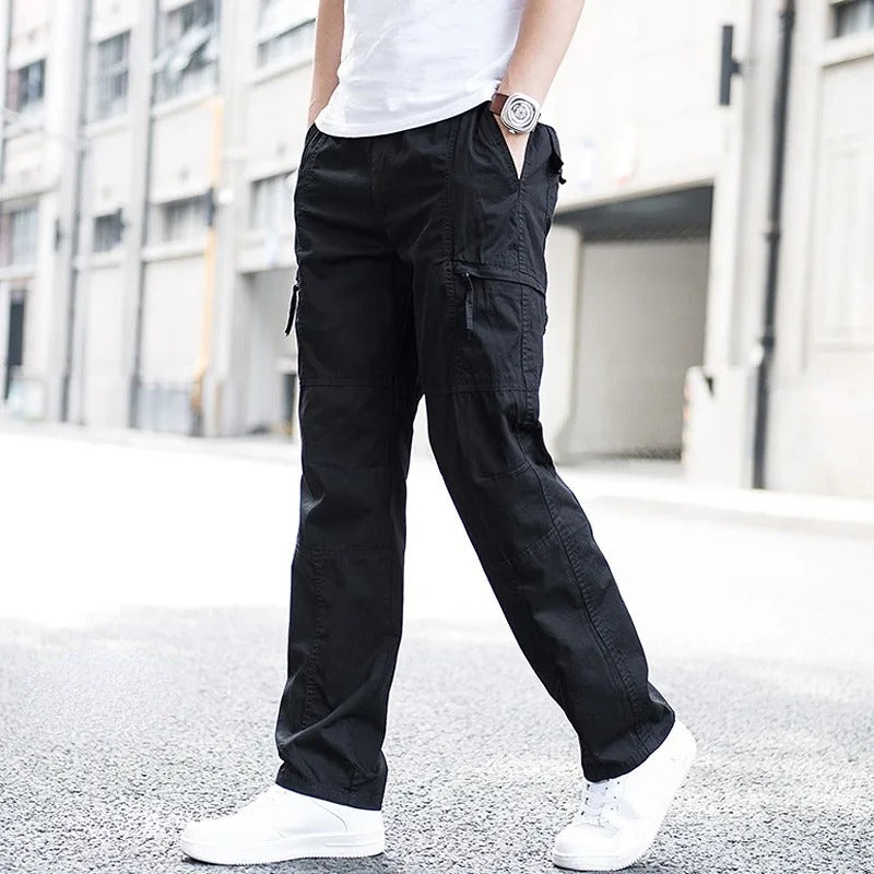 Pantalon homme poches latérales - Noir