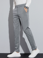 Pantalon homme slim rayé - image 3