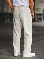 Pantalon homme taille boutonnée - image 2