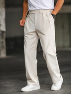 Pantalon homme taille boutonnée - image 3