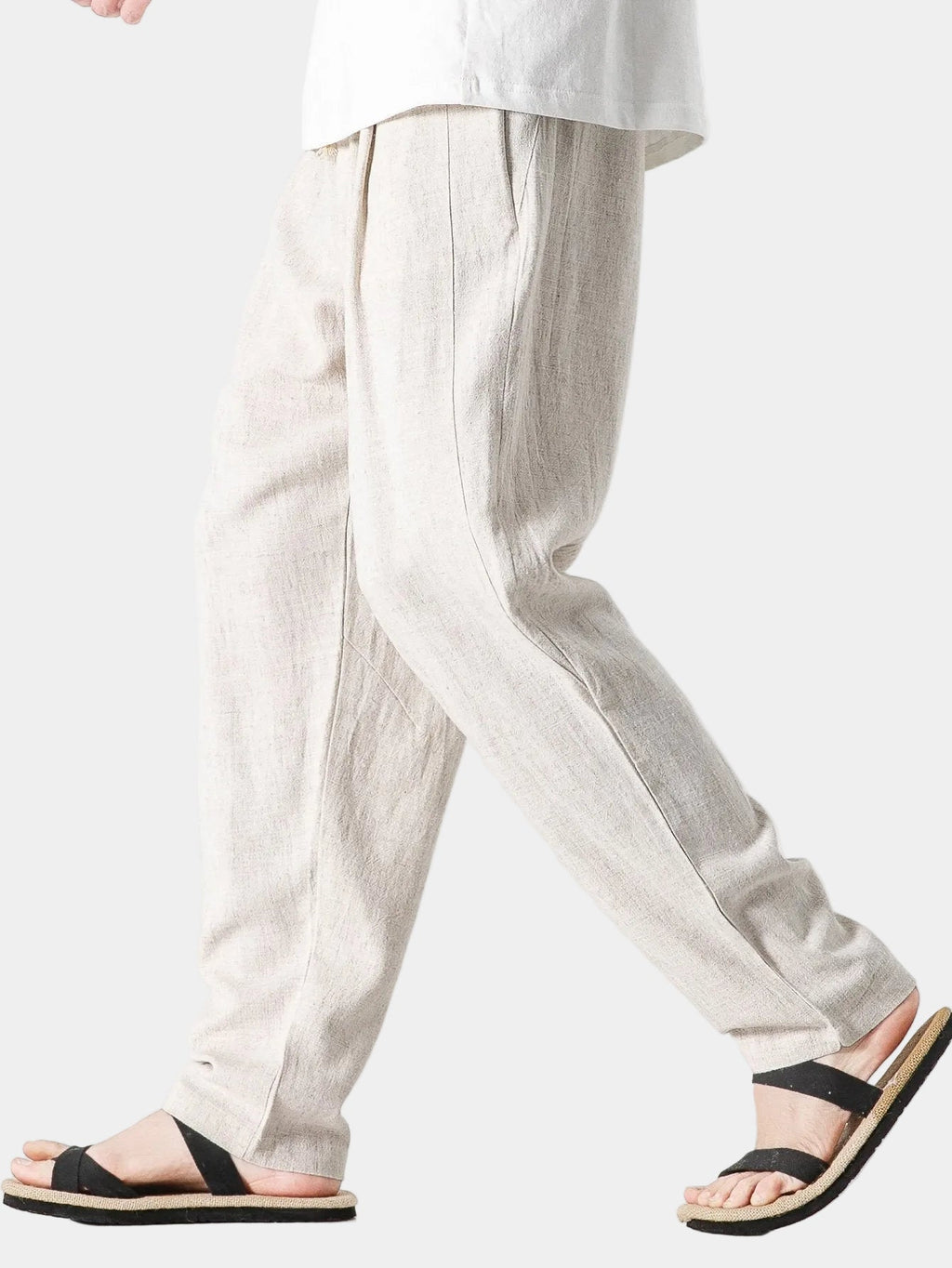 Pantalon homme taille élastique - image 6