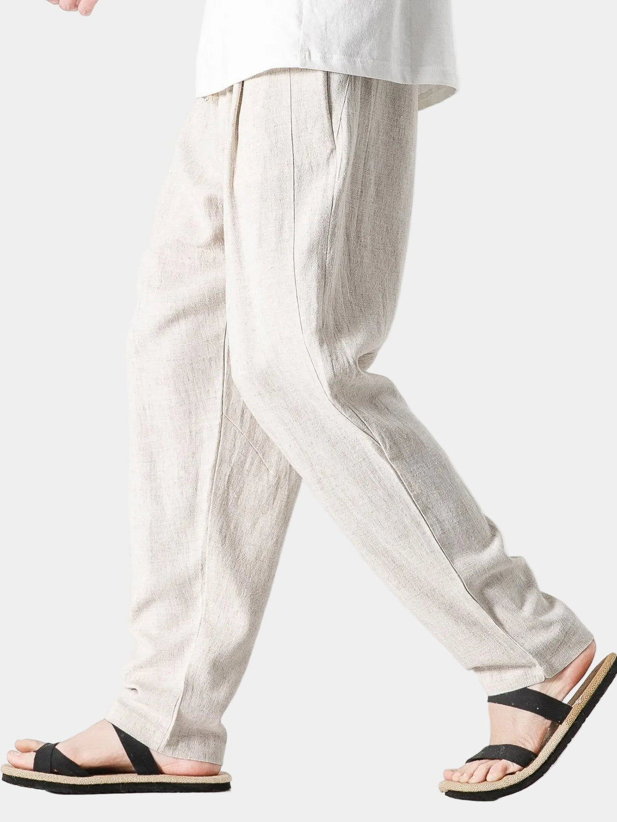 Pantalon homme taille élastique - image 6