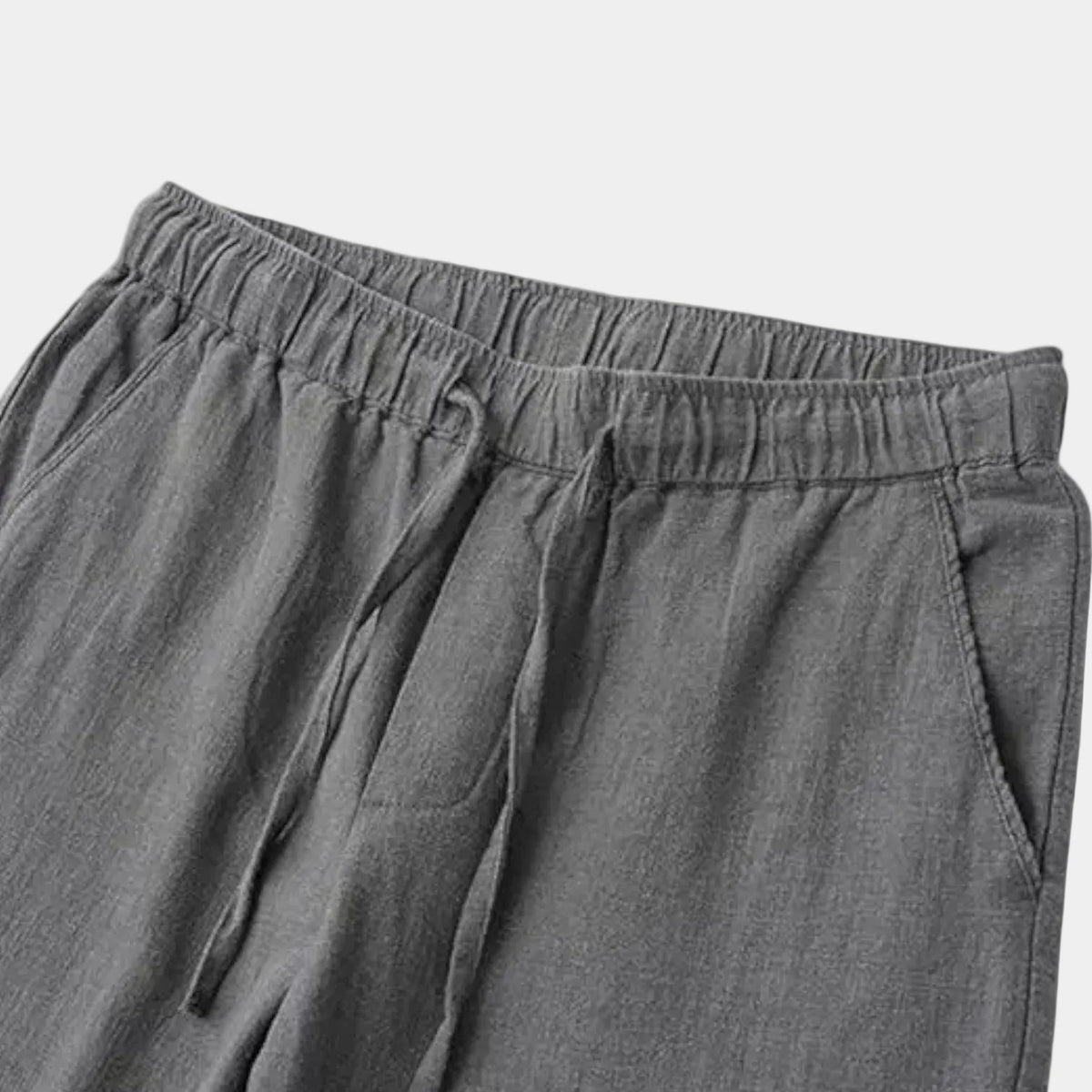 Pantalon homme taille élastiquée cordon - image 6