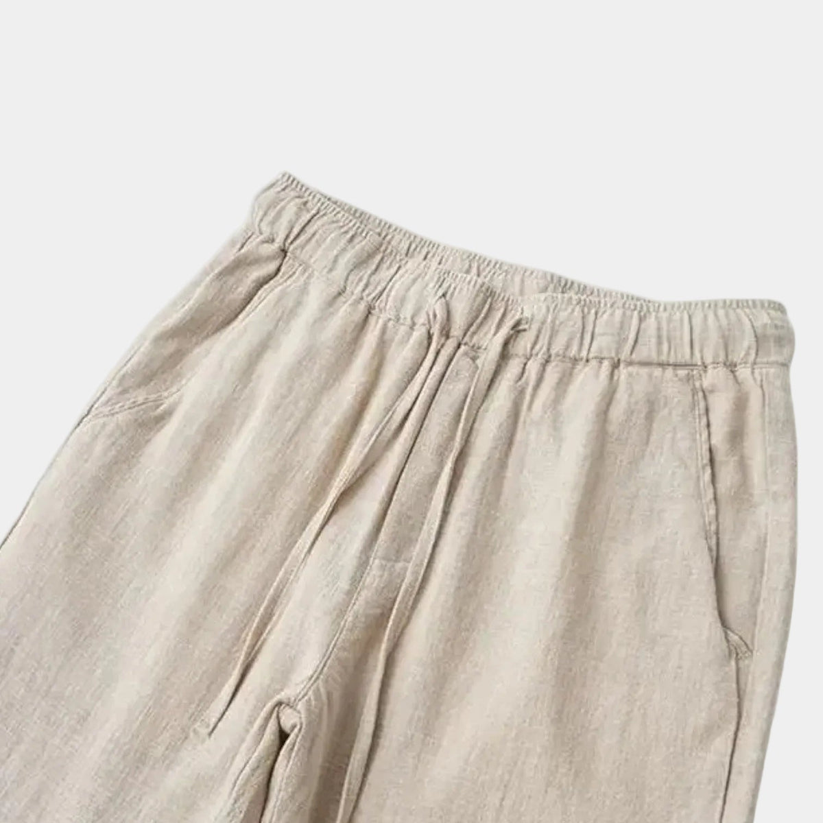 Pantalon homme taille élastiquée cordon - image 8
