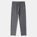 Pantalon homme taille élastiquée cordon - Gris