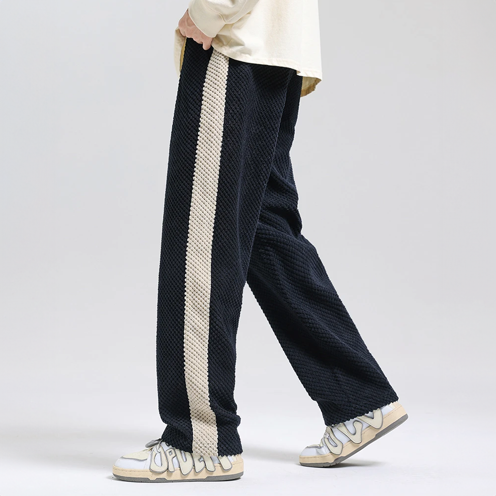 Pantalon homme texturé à cordon - image 5