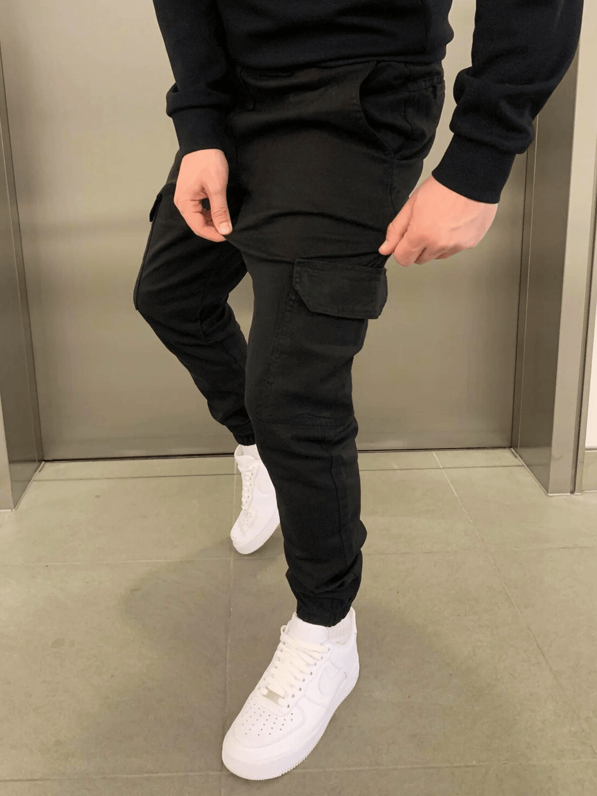 Pantalon Jogger Cargo Homme Premium Ajusté – Style et Confort - image 2