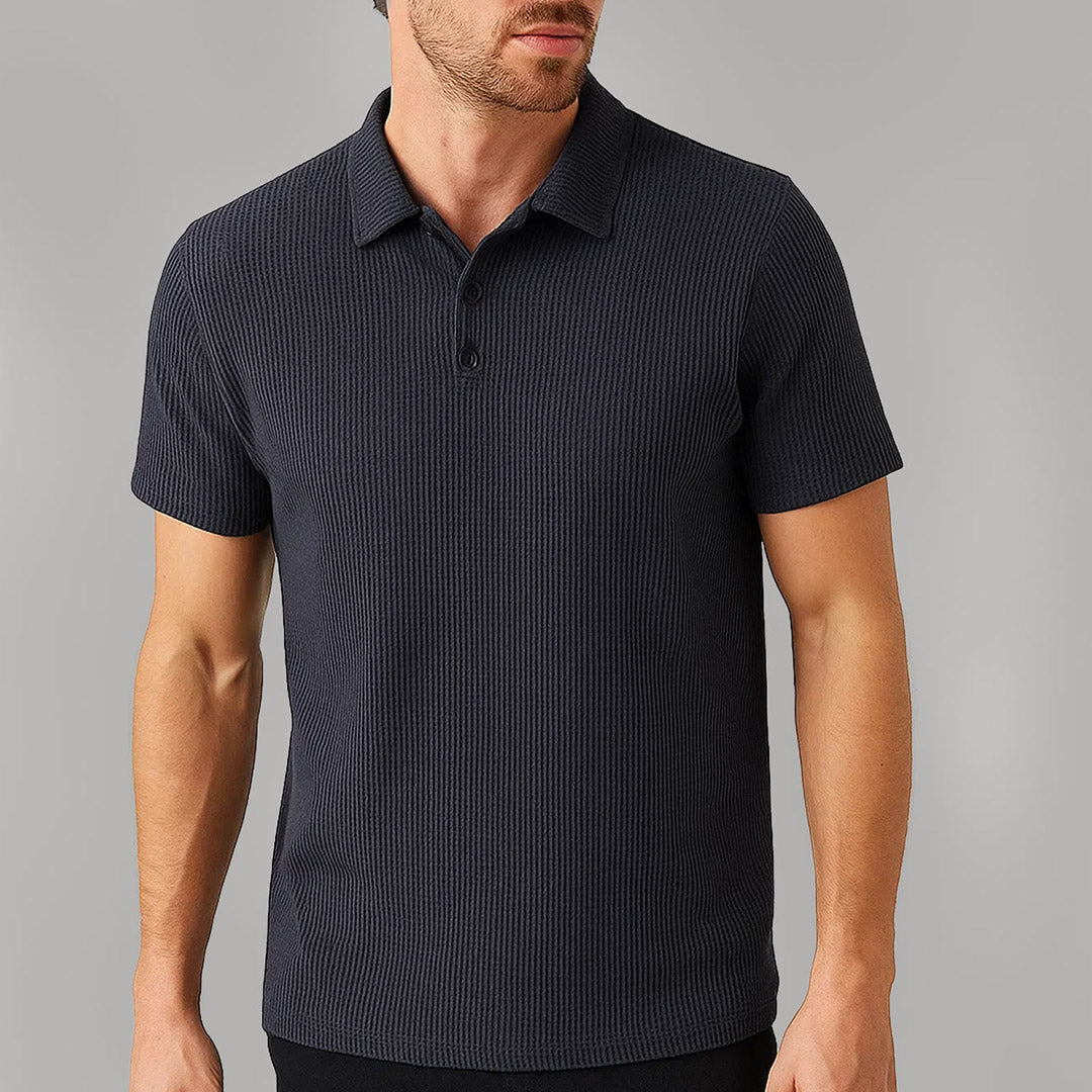 Polo en maille à manches courtes - image 5