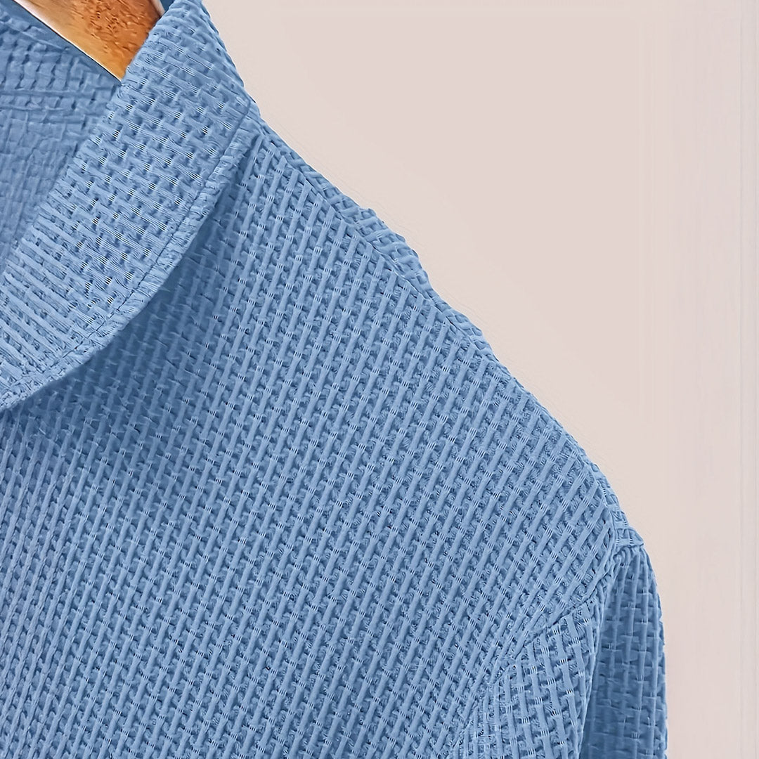 Polo en maille à manches courtes - image 8
