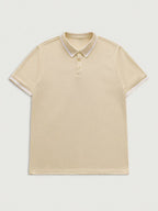 Polo homme col côtelé - image 3