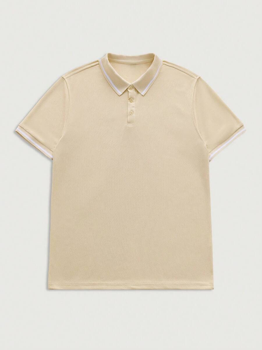 Polo homme col côtelé - image 3
