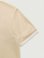 Polo homme col côtelé - image 6