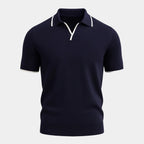Polo homme col ouvert - image 1