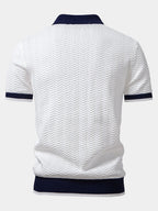 Polo homme maille texturée - image 5