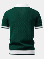 Polo homme maille texturée - image 6