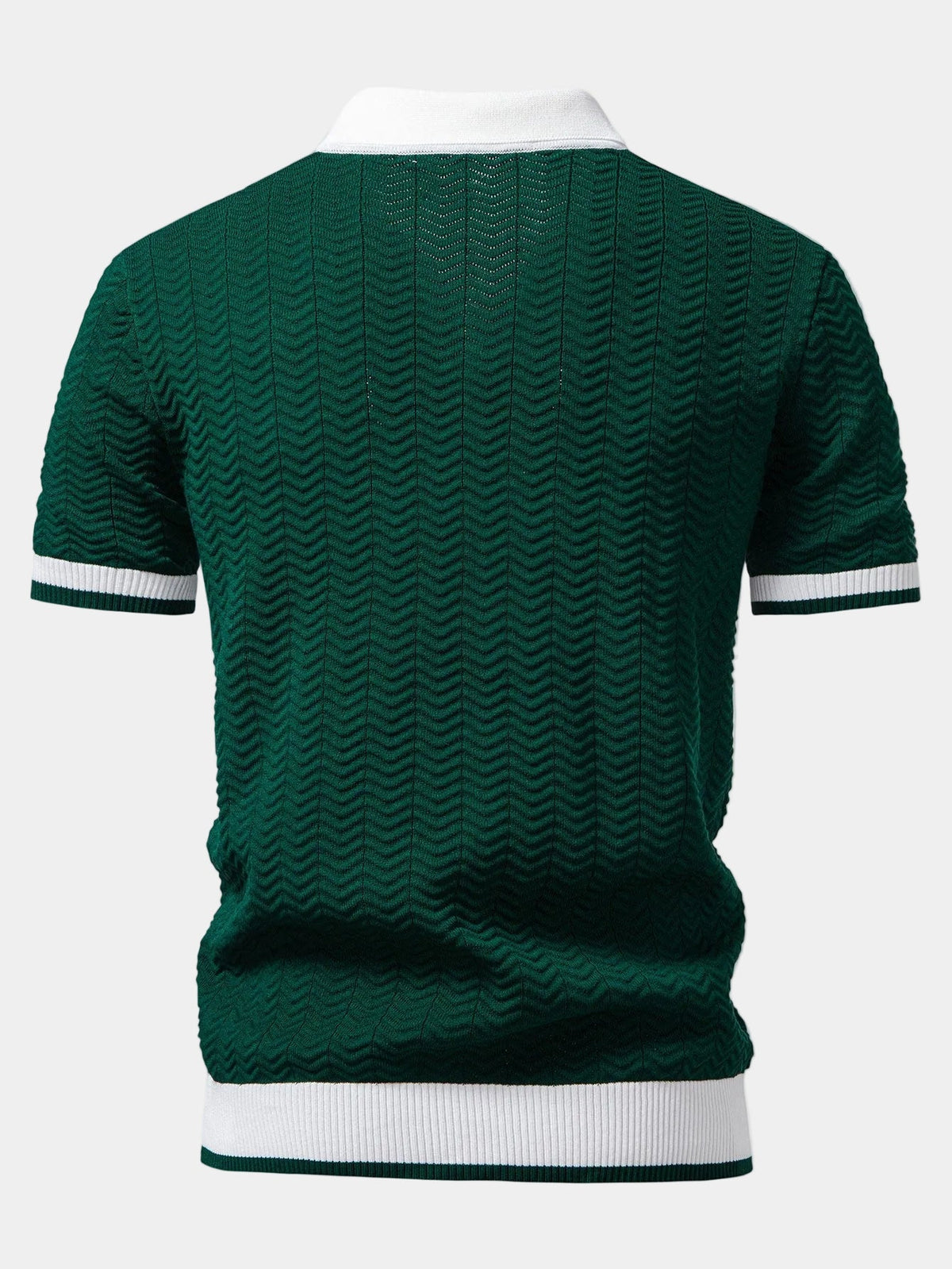 Polo homme maille texturée - image 6