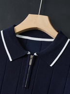 Polo homme maille verticale - image 5