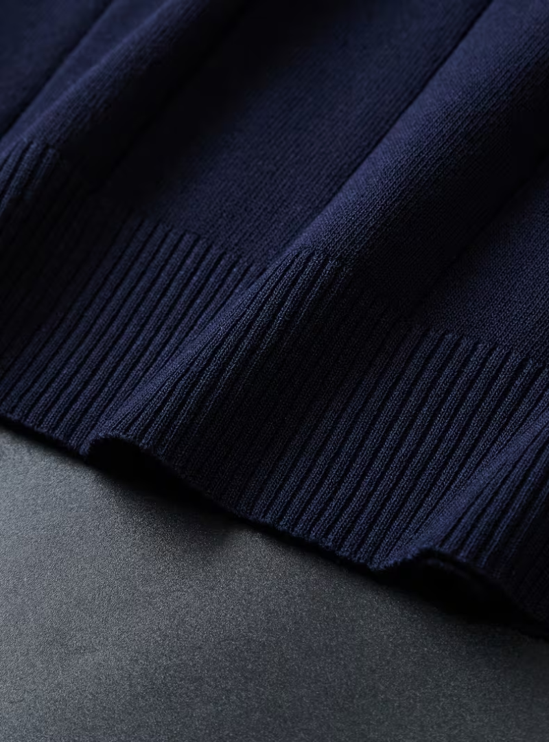 Polo homme maille verticale - image 8