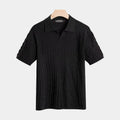 Polo homme manches courtes - Noir