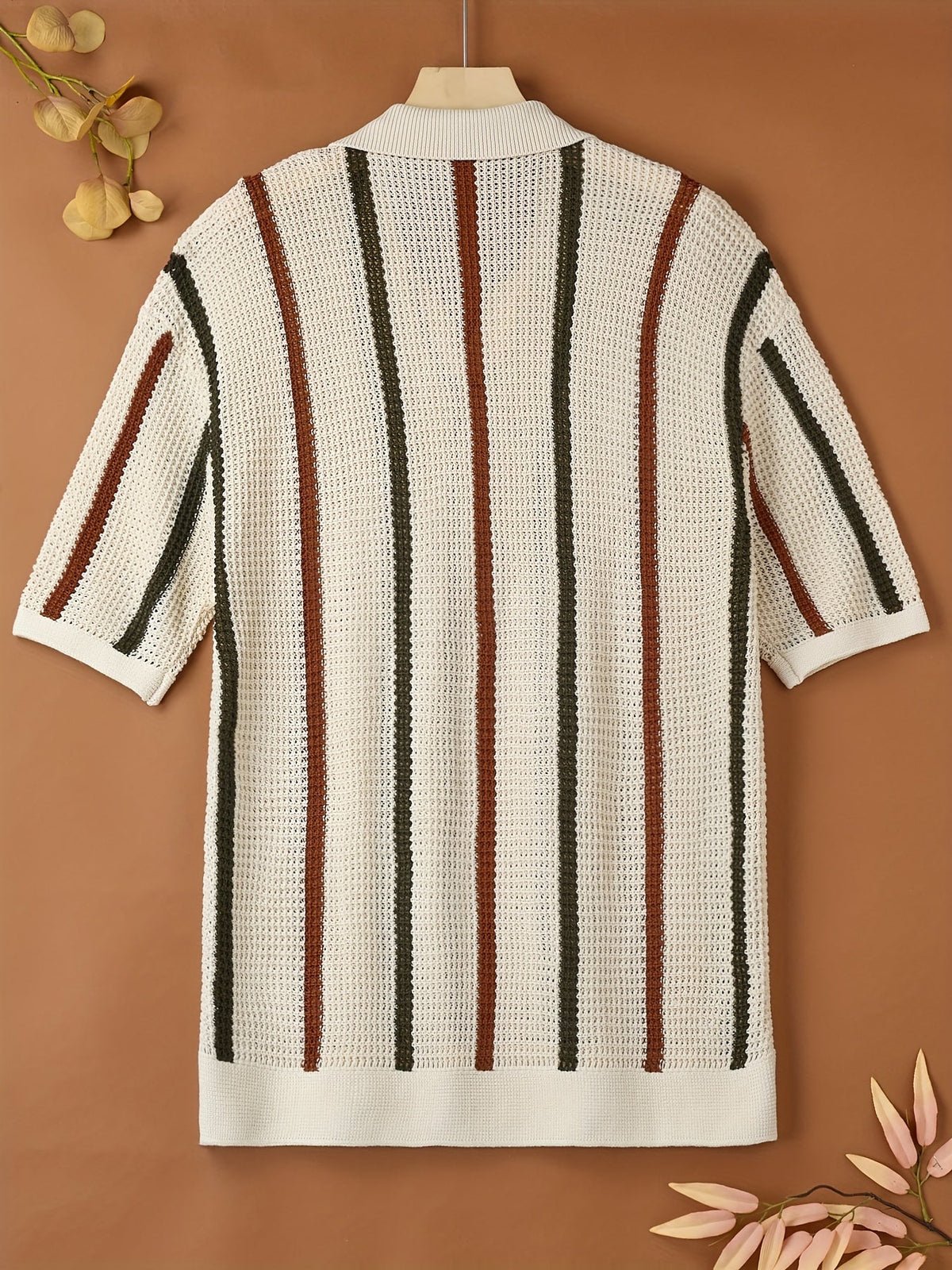Polo homme rayures verticales - image 2